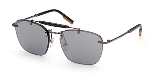 Ermenegildo Zegna EZ0155 09E Men's Sunglasses Grey Size 59