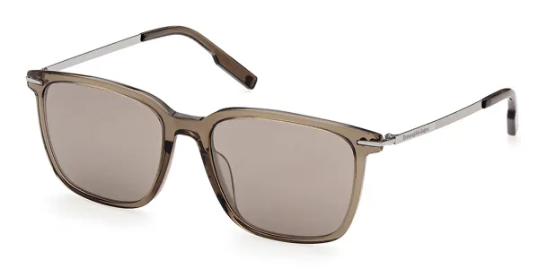 Ermenegildo Zegna EZ0206 51G Men's Sunglasses Brown Size 56