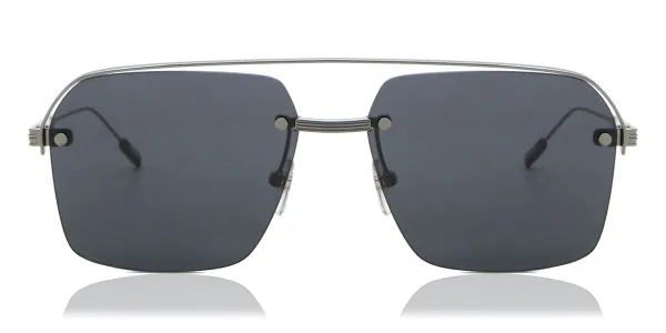 Ermenegildo Zegna EZ0213 08A Men's Sunglasses Silver Size 59