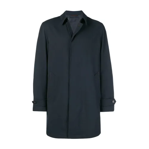 Ermenegildo Zegna , Men's Clothing Jackets 532 Noos ,Blue male, Sizes:
