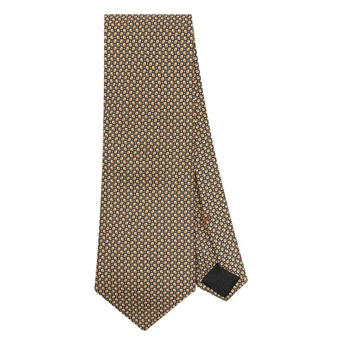 Ermenegildo Zegna , Silk Tie Made in Italy ,Multicolor male, Sizes: ONE