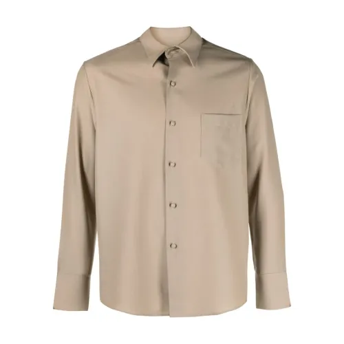 Ernest W. Baker , Beige Classic Shirt ,Beige male, Sizes: