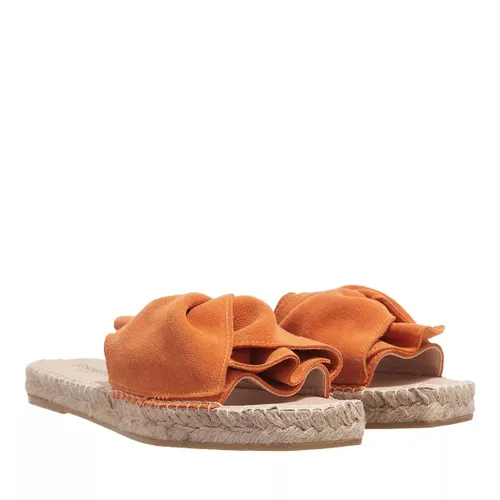 Espadrij l’originale Sandals - Carré Boucle - orange - Sandals for ladies