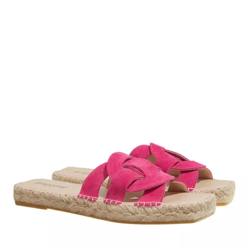 Espadrij l’originale Sandals - Tours Velour - pink - Sandals for ladies