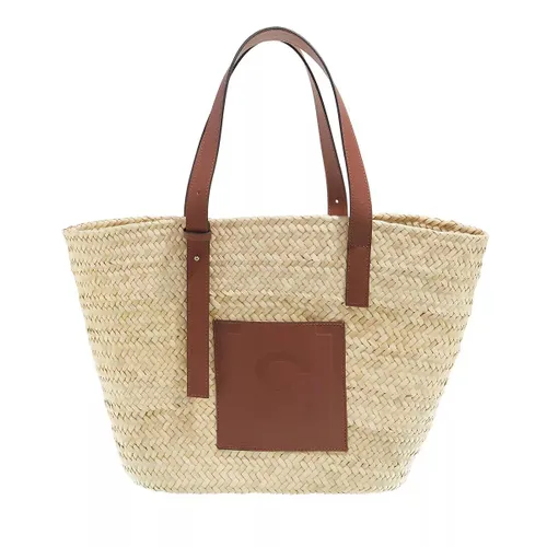 Espadrij l’originale Shopping Bags - Palmbasket Embossed - beige - Shopping Bags for ladies