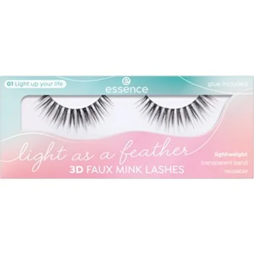 Essence Light as a feather 3D faux mink lashes Female 1 Stk.