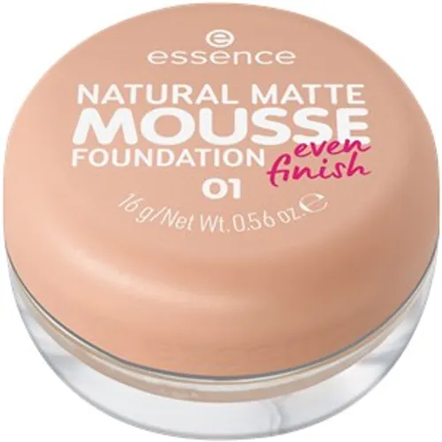 Essence Natural Matte Mousse Foundation Female 16 g