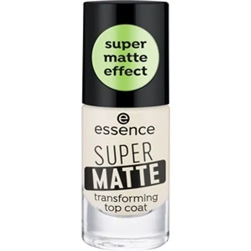 Essence SUPER MATTE Transforming Top Coat Female 8 ml