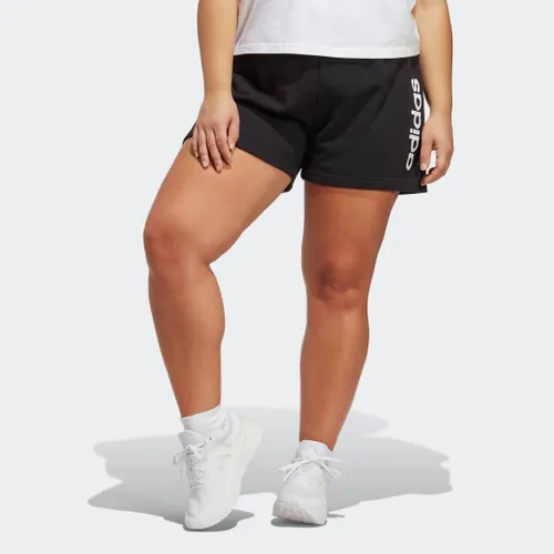 Essentials Linear French Terry Shorts (Plus Size)
