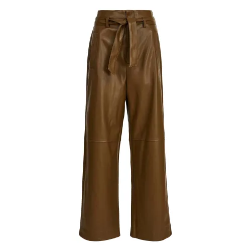 Essentiel Antwerp , Dark Brown Pants ,Brown female, Sizes:
