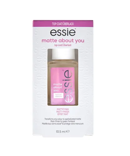 Essie Womens Nail Care Matte About You Polish Top Coat 13.5ml - One Size