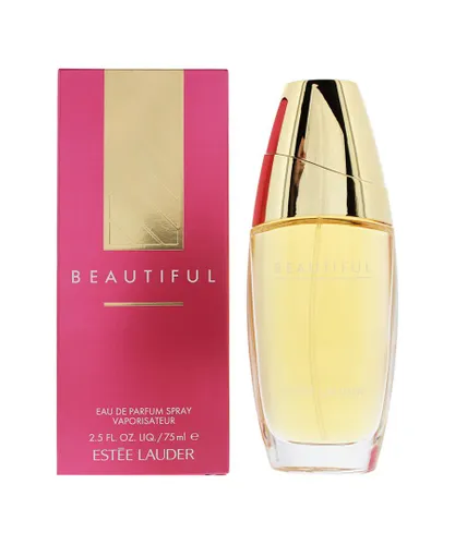 Estee Lauder Womens Beautiful Eau de Parfum 75ml Spray For Her - Orange - One Size