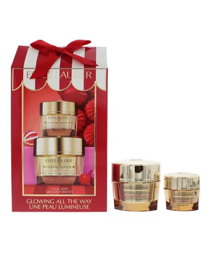 Estee Lauder Womens Glowing All The Way Revitalizing Supreme Anti-Aging Gift Set - Cream - One Size