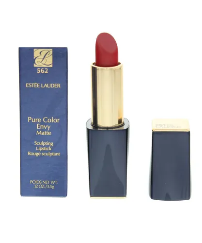Estee Lauder Womens Pure Color Envy Matte Sculpting Lipstick 3.5g - 562 Decisive Poppy - NA - One Size