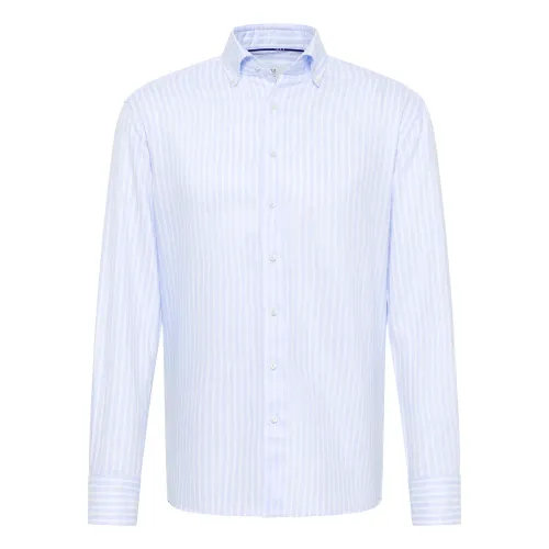 Eterna , Casual Shirts ,Blue male, Sizes: