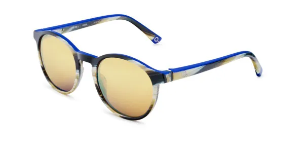 Etnia Barcelona Avinyo 3 Sun Polarized HOBL Men's Sunglasses Black Size 51