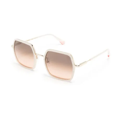 Etnia Barcelona , Azahara Whpk Sunglasses ,White female, Sizes: