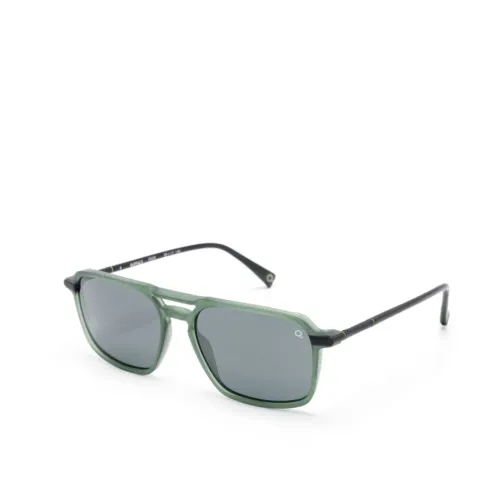 Etnia Barcelona , Buffalo Grbk Sunglasses ,Green unisex, Sizes: