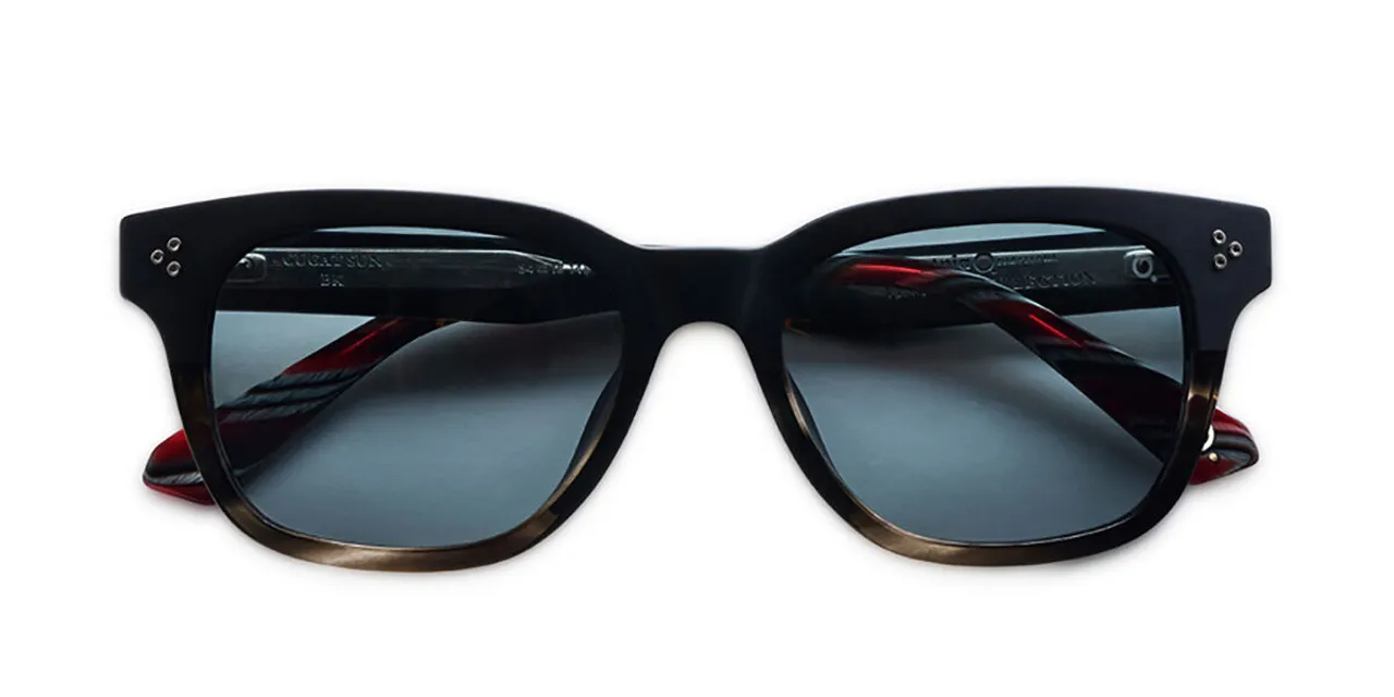 Etnia Barcelona Cugat Sun Polarized BK Men's Sunglasses Black Size 54