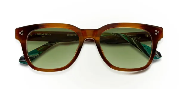 Etnia Barcelona Cugat Sun Polarized HV Men's Sunglasses Tortoiseshell Size 54