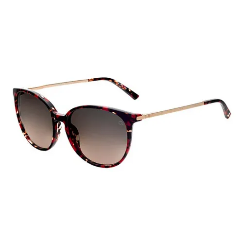 Etnia Barcelona , Icaria Sunglasses in Red Havana/Grey Brown Shaded ,Brown unisex, Sizes: