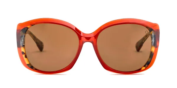 Etnia Barcelona Moorea Sun Polarized BRHV Women's Sunglasses Tortoiseshell Size 55