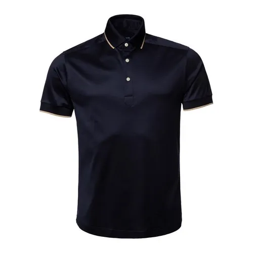 ETON Filo Di Scozia Polo Shirt Slim Fit - Blue