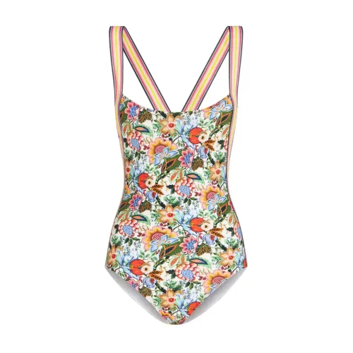 Etro , Bouquet-inspired MultiColour Sea Clothing ,Multicolor female, Sizes: