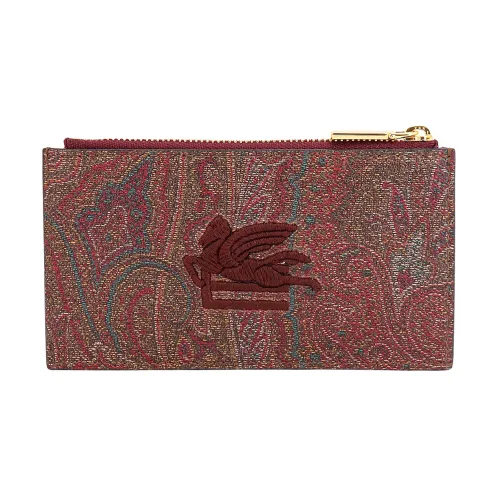Etro , Card Holder ,Brown male, Sizes: ONE SIZE