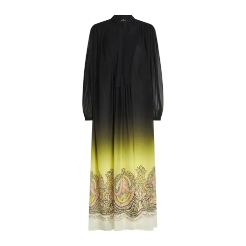 Etro , Etro Dresses Black ,Multicolor female, Sizes: