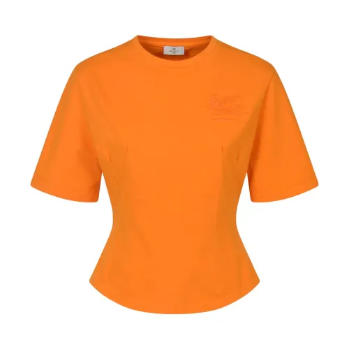 Etro , Etro Shirts Orange ,Orange female, Sizes: