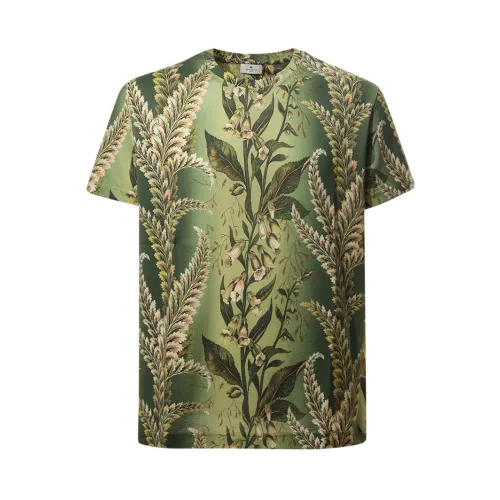 Etro , Etro T-shirts and Polos Green ,Green male, Sizes: