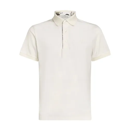 Etro , Etro T-shirts and Polos White ,White male, Sizes: