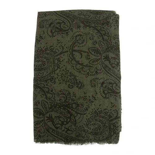 Etro , Green Sciarpa Shaal-Nur ,Green male, Sizes: ONE