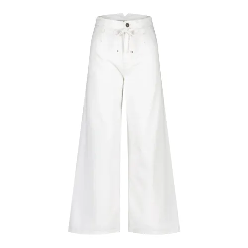 Etro , High-Waist Bootcut Jeans ,White female, Sizes: