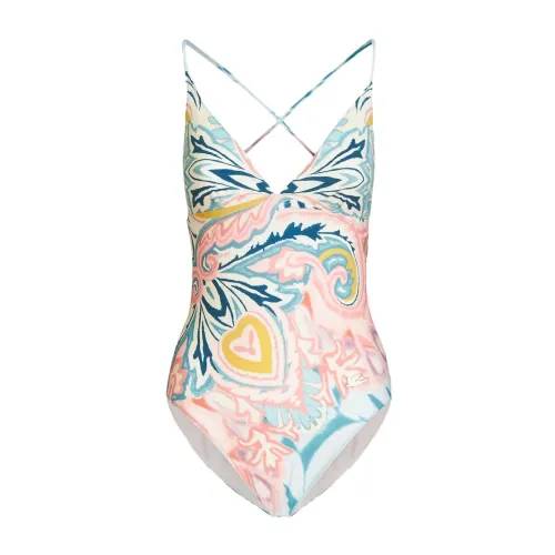 Etro , One-piece Swimsuit ,Pink female, Sizes: