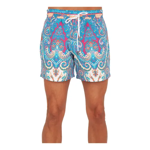 Etro , Swimming shorts ,Multicolor male, Sizes:
