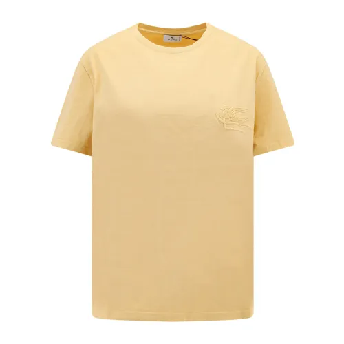 Etro , T-Shirt ,Yellow female, Sizes: