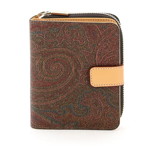 Etro , Wallets Cardholders ,Brown female, Sizes: ONE SIZE
