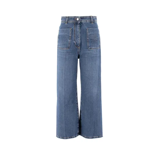 Etro , Womens Clothing Jeans Blu Aw23 ,Blue female, Sizes: