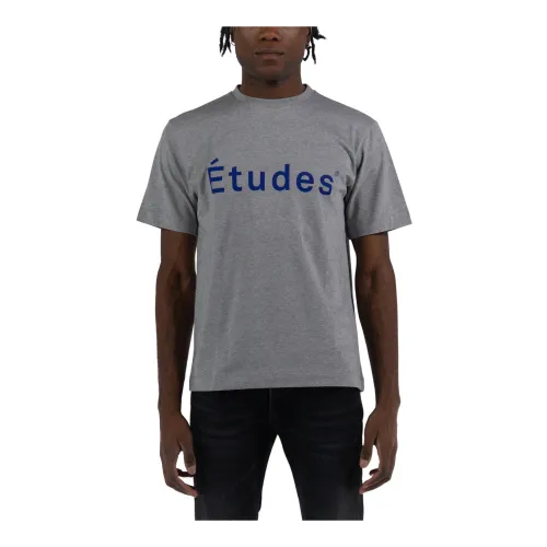 Études , T-Shirts ,Gray male, Sizes: