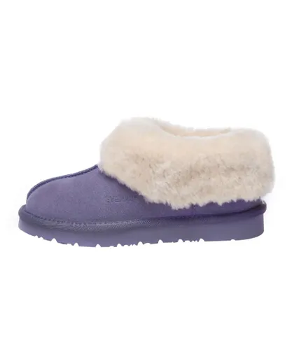 EVER AU Womens Women Ibis Slippers - Lilac Suede