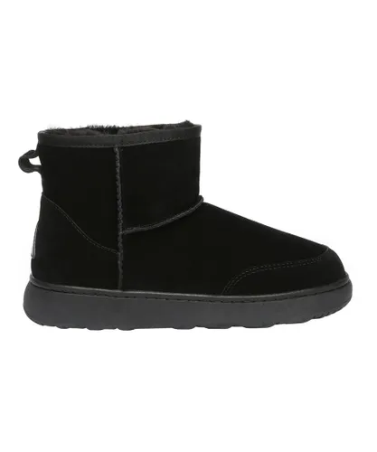 EVER AU Womens Women Rosella Outdoor Boots - Black Suede