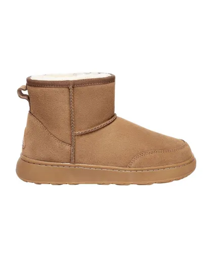 EVER AU Womens Women Rosella Outdoor Boots - Chestnut Suede