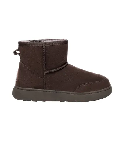 EVER AU Womens Women Rosella Outdoor Boots - Chocolate Suede