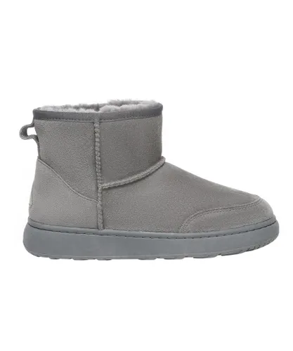 EVER AU Womens Women Rosella Outdoor Boots - Grey Suede