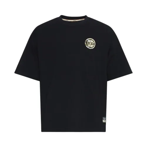 Evisu , Evisu T-shirts and Polos Black ,Black male, Sizes: