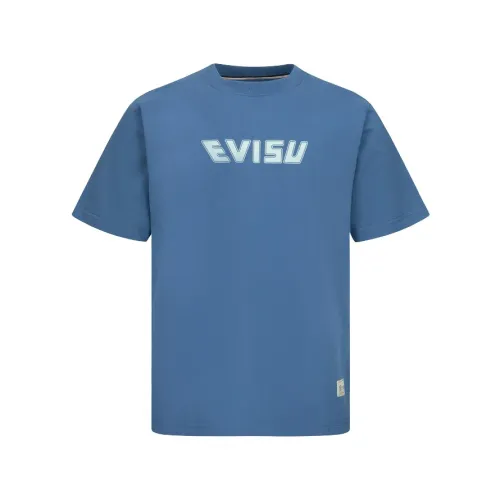 Evisu , Evisu T-shirts and Polos ,Blue male, Sizes: