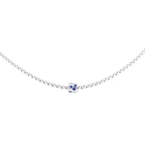 Exclusive 18ct White Gold Sapphire Necklace