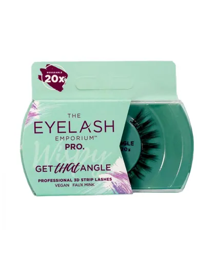 Eyelash Emporium Womens Get That Angle Studio Strip Lashes Up to 20 Wears - One Size